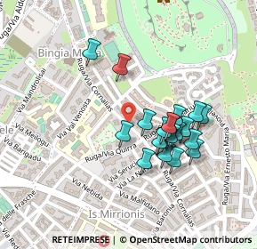 Mappa Via Is Cornalias n., 09121 Cagliari CA, Italia (0.21)