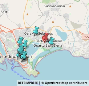 Mappa Via Gialeto, 09045 Quartu Sant'Elena CA, Italia (4.53643)