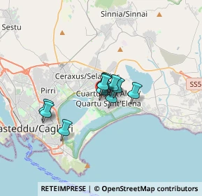 Mappa Via Gialeto, 09045 Quartu Sant'Elena CA, Italia (2.01636)