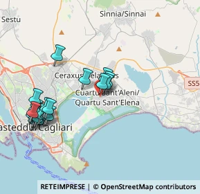 Mappa Via Gialeto, 09045 Quartu Sant'Elena CA, Italia (4.5695)