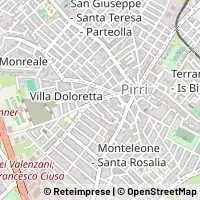 Hartă Cagliari