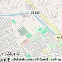 Mapa Quartu Sant'Elena