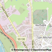Map Cagliari