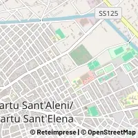 Mapa Quartu Sant'Elena