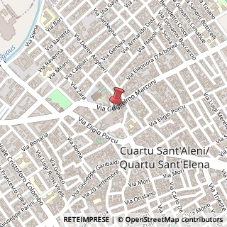 Mappa Via Cavour, 68, 09045 Quartu Sant'Elena, Cagliari (Sardegna)
