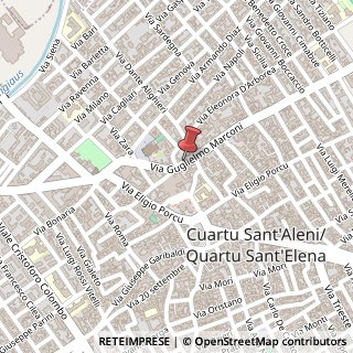 Mappa Via Guglielmo Marconi, 291, 09045 Quartu Sant'Elena, Cagliari (Sardegna)