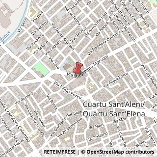 Mappa Via Cavour, 58, 09045 Quartu Sant'Elena, Cagliari (Sardegna)