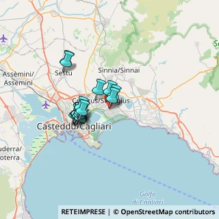Mappa Cagliari, 09045 Quartu Sant'Elena CA, Italia (5.60588)
