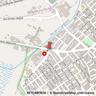 Mappa Via Filippo Turati, 4, 09045 Quartu Sant'Elena, Cagliari (Sardegna)