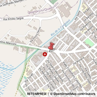 Mappa Via Francesco Cilea, 4, 09045 Quartu Sant'Elena, Cagliari (Sardegna)