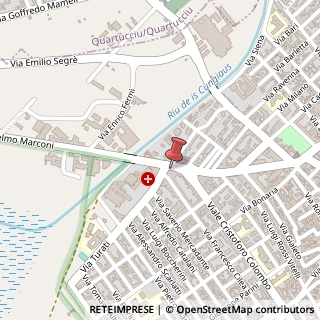 Mappa Via Guglielmo Marconi, 170, 09045 Quartu Sant'Elena, Cagliari (Sardegna)
