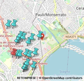 Mappa Via Cesare Pintus, 09134 Cagliari CA, Italia (1.346)
