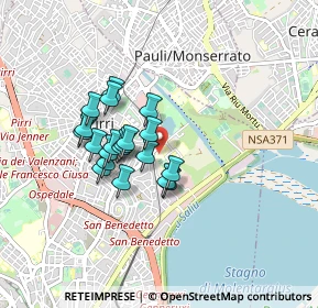 Mappa Via Cesare Pintus, 09134 Cagliari CA, Italia (0.7155)