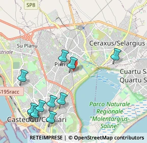 Mappa Via Cesare Pintus, 09134 Cagliari CA, Italia (2.71818)