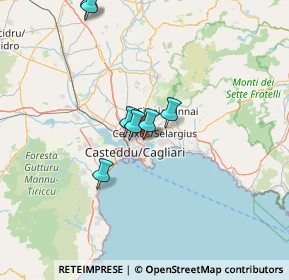 Mappa Via Cesare Pintus, 09134 Cagliari CA, Italia (22.59875)