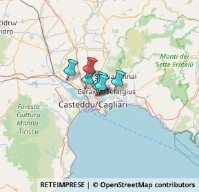 Mappa Via Cesare Pintus, 09134 Cagliari CA, Italia (23.05455)