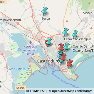 Mappa Viale Monastir, 09032 Cagliari CA, Italia (4.02545)