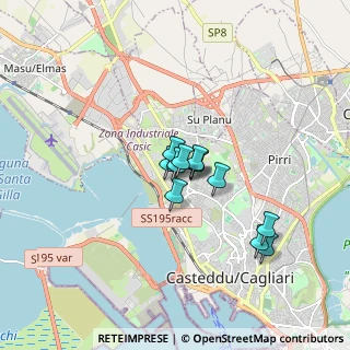 Mappa Viale Monastir, 09032 Cagliari CA, Italia (1.17)