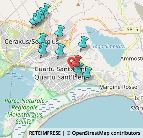 Mappa Via Perra, 09045 Quartu Sant'Elena CA, Italia (1.98)