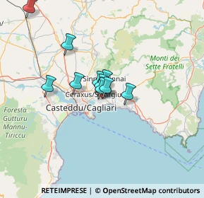 Mappa Via Perra, 09045 Quartu Sant'Elena CA, Italia (13.07727)