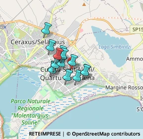 Mappa Via Montello, 09045 Quartu Sant'Elena CA, Italia (1.09071)