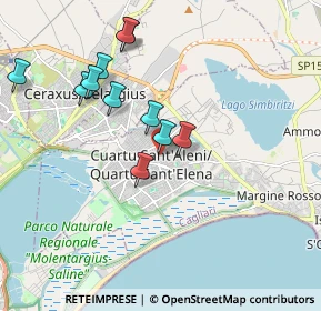 Mappa Via Montello, 09045 Quartu Sant'Elena CA, Italia (1.96182)