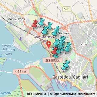 Mappa Via del Commercio, 09122 Cagliari CA, Italia (1.473)