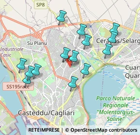 Mappa Via Monteleone, 09134 Pirri CA, Italia (2.02286)