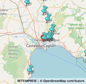 Mappa Via Monteleone, 09134 Pirri CA, Italia (20.28727)