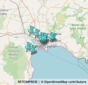 Mappa Via Monteleone, 09134 Pirri CA, Italia (6.7)