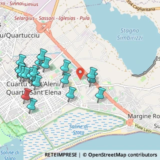 Mappa Via Malta, 09045 Quartu Sant'Elena CA, Italia (1.271)