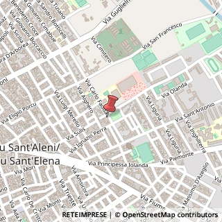 Mappa Via C. Fadda, 27, 09045 Quartu Sant'Elena, Cagliari (Sardegna)
