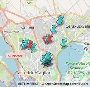 Mappa Via Parteolla, 09134 Cagliari CA, Italia (1.7925)