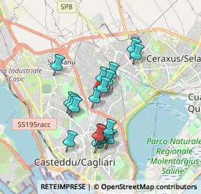 Mappa Via Parteolla, 09134 Cagliari CA, Italia (1.58944)