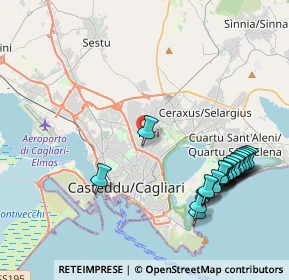 Mappa Via Parteolla, 09134 Cagliari CA, Italia (5.28)