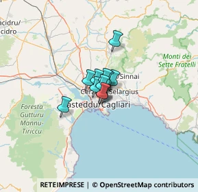 Mappa Via Parteolla, 09134 Cagliari CA, Italia (4.77833)
