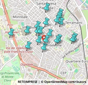 Mappa Via Parteolla, 09134 Cagliari CA, Italia (0.431)