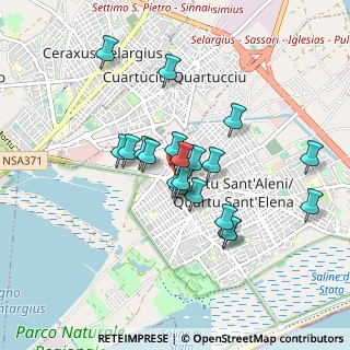 Mappa Via Cardano, 09045 Quartu Sant'Elena CA, Italia (0.7855)