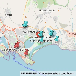 Mappa Via Cardano, 09045 Quartu Sant'Elena CA, Italia (3.6)