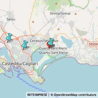 Mappa Via Cardano, 09045 Quartu Sant'Elena CA, Italia (3.3725)