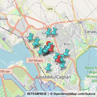 Mappa Via Ranieri Sampante, 09122 Cagliari CA, Italia (1.27)