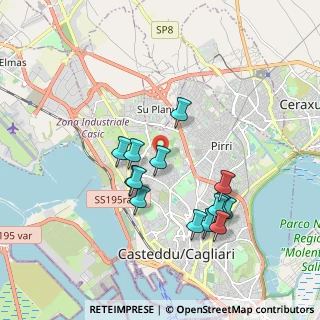 Mappa Via Ranieri Sampante, 09122 Cagliari CA, Italia (1.89286)