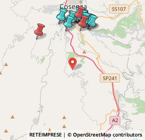 Mappa Via Immacolata, 87045 Dipignano CS, Italia (5.2795)