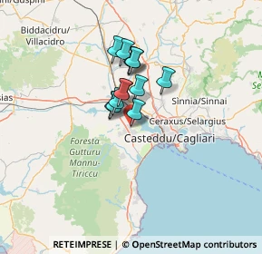 Mappa Via IV Novembre, 09032 Assemini CA, Italia (9.18)
