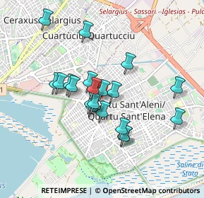 Mappa Via Porcu Eligio, 09045 Quartu Sant'Elena CA, Italia (0.81)