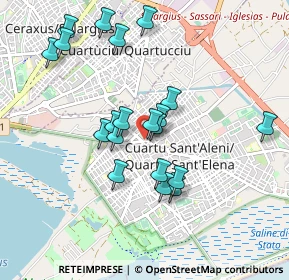 Mappa Via Porcu Eligio, 09045 Quartu Sant'Elena CA, Italia (0.9525)