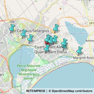 Mappa Via Cavour, 09045 Quartu Sant'Elena CA, Italia (1.55167)