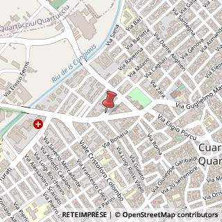 Mappa Via Cagliari, 2, 09045 Quartu Sant'Elena, Cagliari (Sardegna)