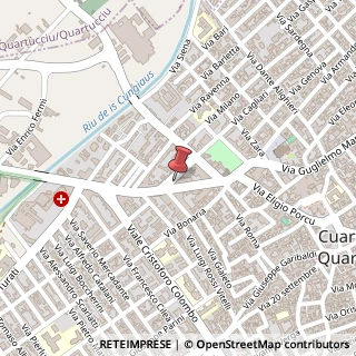 Mappa Via Guglielmo Marconi, 195, 09045 Quartu Sant'Elena, Cagliari (Sardegna)