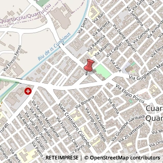 Mappa Via Cagliari, 12, 09045 Quartu Sant'Elena, Cagliari (Sardegna)